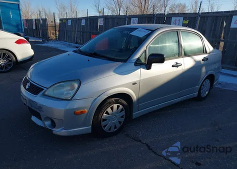 2007 Suzuki Aerio from USA, damaged, VIN JS2RA62S075355095